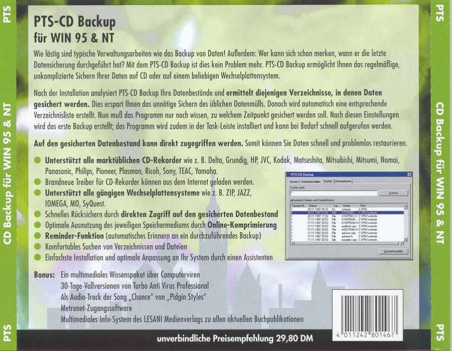 pts cd backup b